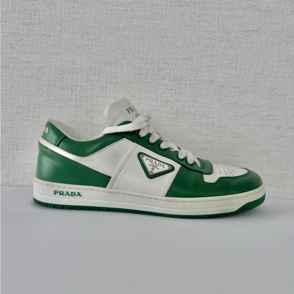 Prada Downtown leather sneakers - Picture 4 of 12